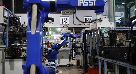 全自動(dòng)定轉(zhuǎn)子車間